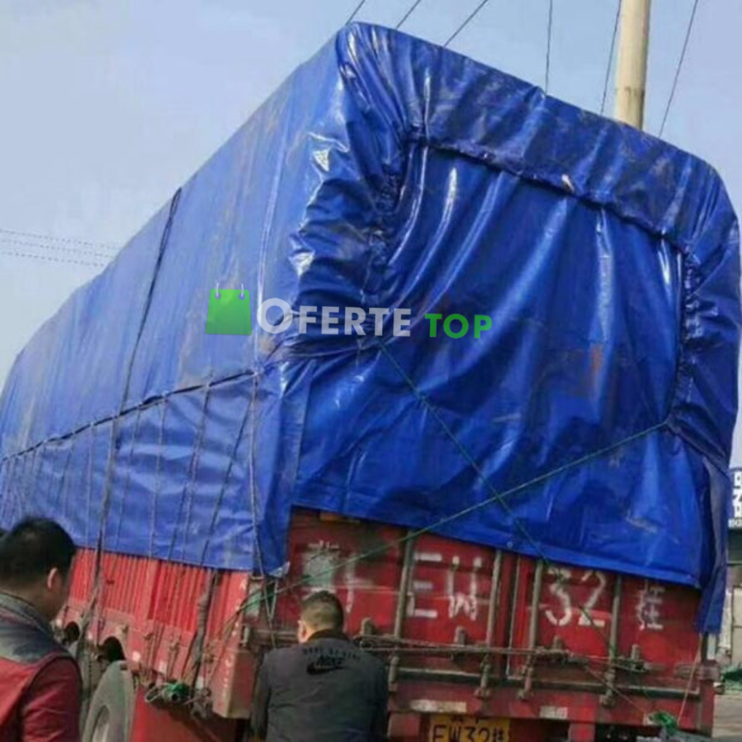 1+1 Gratis Prelata de protectie 2/3 m, impermeabila, rezistenta la UV si grindina