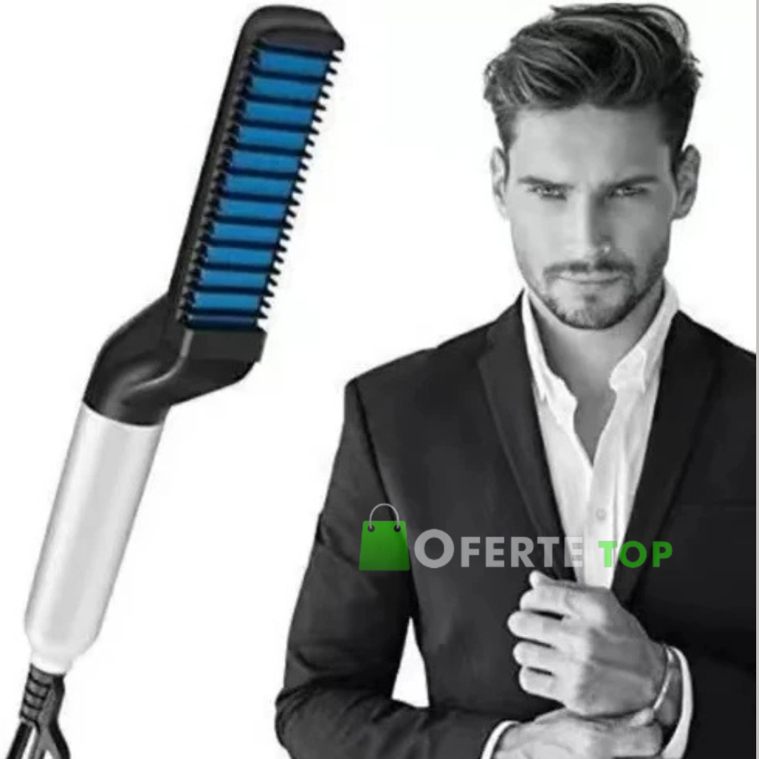 Mini placa 2in1 pentru indreptat parul si barba