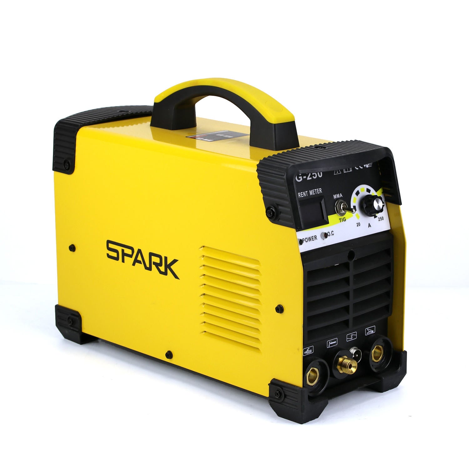 SPARK MMA-250, 110V/220V, tensiune duală, aparat de sudură ARC cu afișaj LED + OCHELARI DE PROTECTIE + MANUSI CADOU!!!