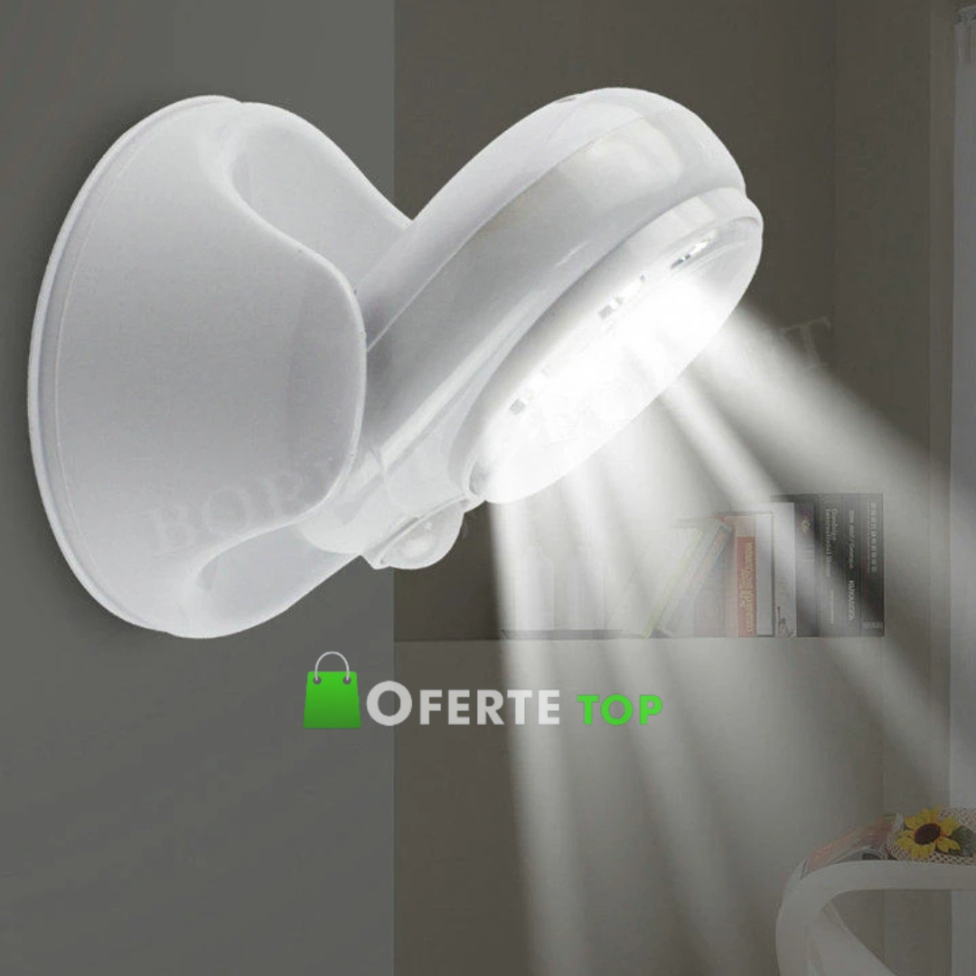 Lampa fara fir cu senzor de miscare 360 de grade